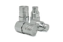 X66 Flat-Face Stainless Steel Couplings &amp;amp; Nipples: Series 266, DN6.3 Stainless Steel
