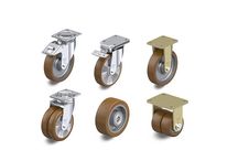 Wheels and castors with cast Blickle Besthane® polyurethane tread