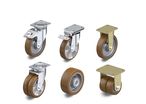 Wheels and castors with cast Blickle Besthane® polyurethane tread