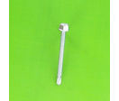 Self-tapping Screws : Self-drilling Screws - Hex Head - Self-drilling, Collar, Hex Head, White Zinc Steel, DIN 7504K