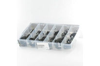 Washers and Circlips : Circlips - Interior - for Bore - Pack of Assorted Internal Circlips, Black Steel, DIN 472