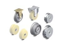  Flanged wheels and castors