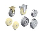  Flanged wheels and castors