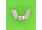 Nuts : Miscellaneous Nuts - American Style Wing Nut - White Zinc Steel