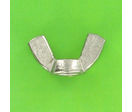 Nuts : Miscellaneous Nuts - American Style Wing Nut - White Zinc Steel