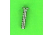 Metal Screws : Countersunk Head - Slotted Raised Countersunk Head, DIN 964 - A4 Stainless Steel