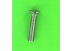 Metal Screws : Countersunk Head - Slotted Raised Countersunk Head, DIN 964 - A4 Stainless Steel
