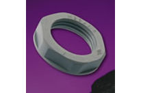 Hex washer faced locknut