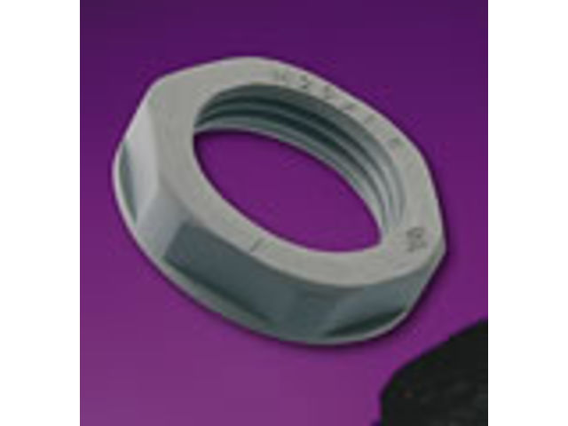 Hex washer faced locknut