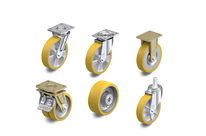 Wheels and castors with cast Blickle Extrathane® polyurethane tread