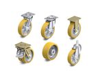 Wheels and castors with cast Blickle Extrathane® polyurethane tread