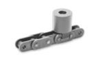 Conveyor chain for plank transport
