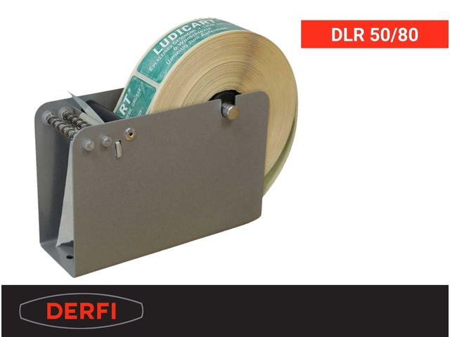 Manual dispenser for labels type DLR 50/80
