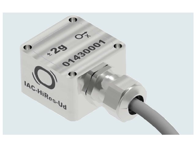 High-Resolution Industrial Accelerometer Three-Axis | IAC-HiRes-Ud-03