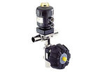 Diaphragm valve : Type 2034 - Tandem valve