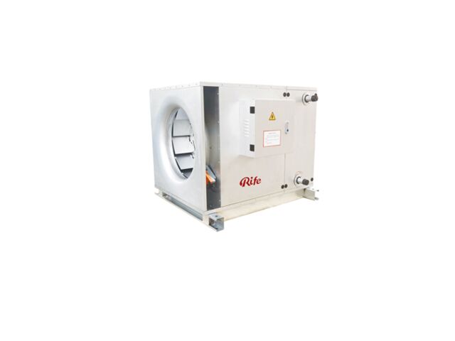 Lateral blowing heating unit (DHF-C)