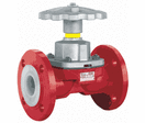 Diaphragm shut-off valves : MV