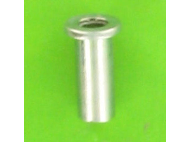 "Rivklés" Flush Nuts : Rivklés, Stainless Steel - Smooth Round Body - Flat Head, Open Body
