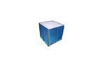 Aluminum plate type heat recovery core