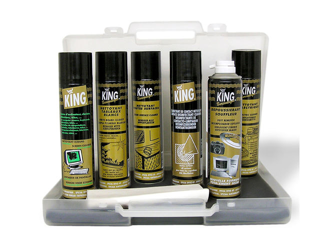 King office automation 6 cleaning products case