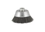 Cup brushes : Surface treatment of stainless steel