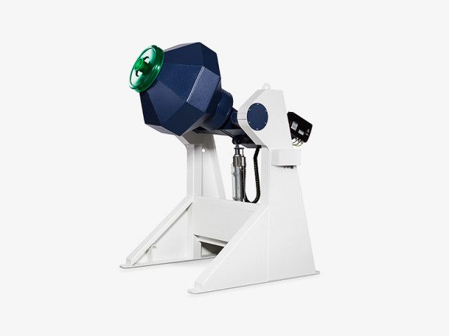 Rotating barrels finishing machine - A series