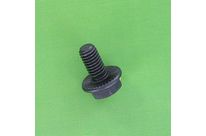 Hex Head Screws : Hex Head Lock Screws - Hex Head With Ribbed Flange - Hex Head, Ribbed Flange, Class 100 Black Steel