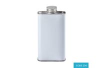 0.25L UN Tinplate Oblong Jerrican Non Lacquer lined, 3A1/Y1.2/200 - CODE 234