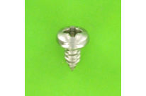 Sheet Metal Screws : Large Round Button Head, Pozidriv Recess - Large Round Button Head, Pozidriv Recess Sheet Metal Screw, A2 Stainless Steel, DIN 7981