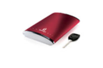 eGo Ruby Red Portable Hard Drive