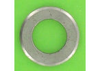 Washers and Circlips : Flat Washers - With Chamfer - Thin Series "ZU" - Steel - Thin Series Washer "ZU", White Zinc Steel, NFE 25514