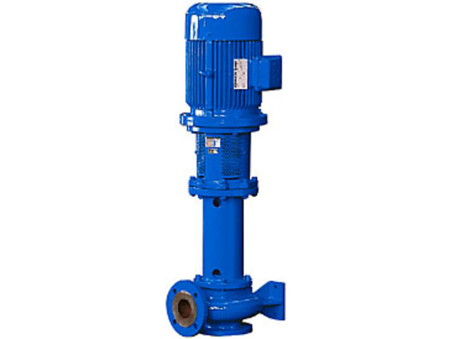 Vertical submersible pump