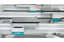 Conveyor system for manufacturing and logistical processes