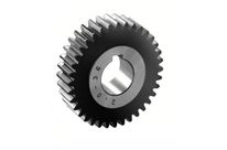 Precision straight cylindrical spur wheels