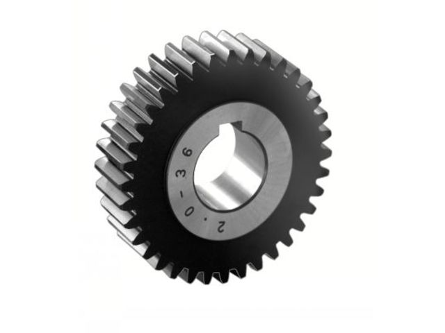 Precision straight cylindrical spur wheels