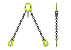 STAS Alloy 2-leg chain sling - DOS type