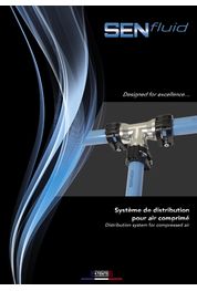Distribution system for compressed air - SENFLUID