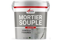 Flexible mortar for cracks in facades or swimming pool