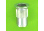 "Rivklés" Flush Nuts : Rivklés, Steel - Knurled Round Body - Countersunk Head - Blind