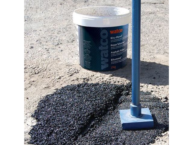 Watco Bitu-Mend® Pothole Repair - Asphalt Hole Repair - Floor Repair