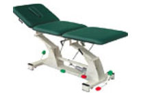 Hydraulic massage table