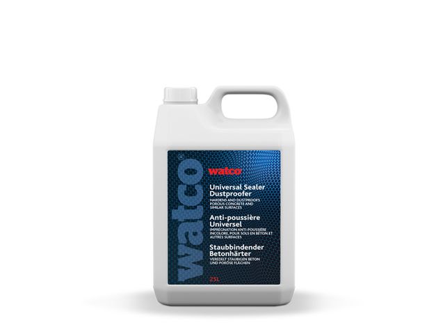 Watco Universal Sealer Dustproofer - Hardens and dustproofs weak, dusty concrete