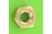 Nuts : Hex Nuts - Hex Nut, Hu, 0.8D - Hex Nut, Hu, Brass, DIN 934