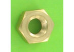 Nuts : Hex Nuts - Hex Nut, Hu, 0.8D - Hex Nut, Hu, Brass, DIN 934