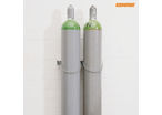 Gas bottle wall rack for 230 mm bottles