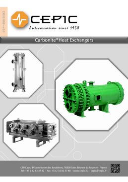 CEPIC brochure on graphite heat exchangers