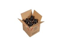 UN 4G Fibreboard box for 4 x 1L glass bottles - 4G/Y11/S - CODE 397