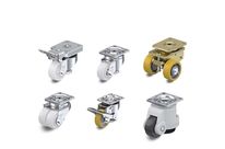 Compact and levelling castors