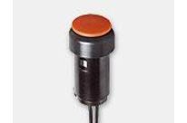 Micro push button switches with latching detent 145MT..D