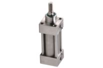 Single and double acting pneumatic cylinders in stainless steel ISO 15552 - AX series